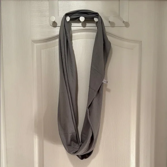 Gray Infinity Scarf - Picture 1 of 4